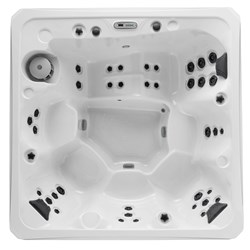 overhead image of the The Hollywood  hot tub