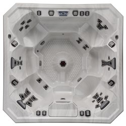 overhead image of the V94  hot tub