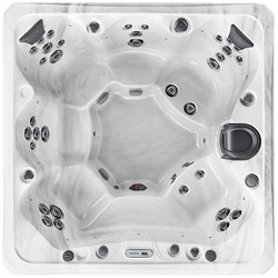 overhead image of the The Vegas Elite  hot tub