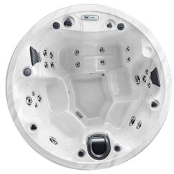 overhead image of the The Monaco Elite  hot tub