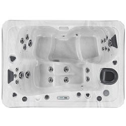 overhead image of the The Nashville Elite  hot tub