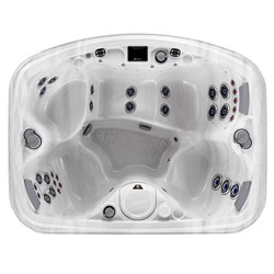 overhead image of the The Spirit hot tub