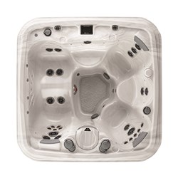 overhead image of the The Wish hot tub