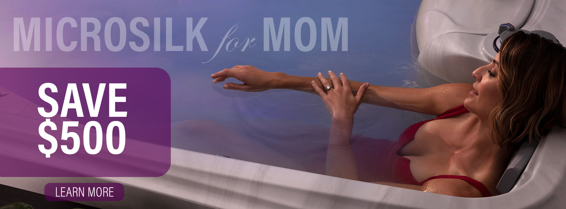 Microsilk for Mothers day promotion