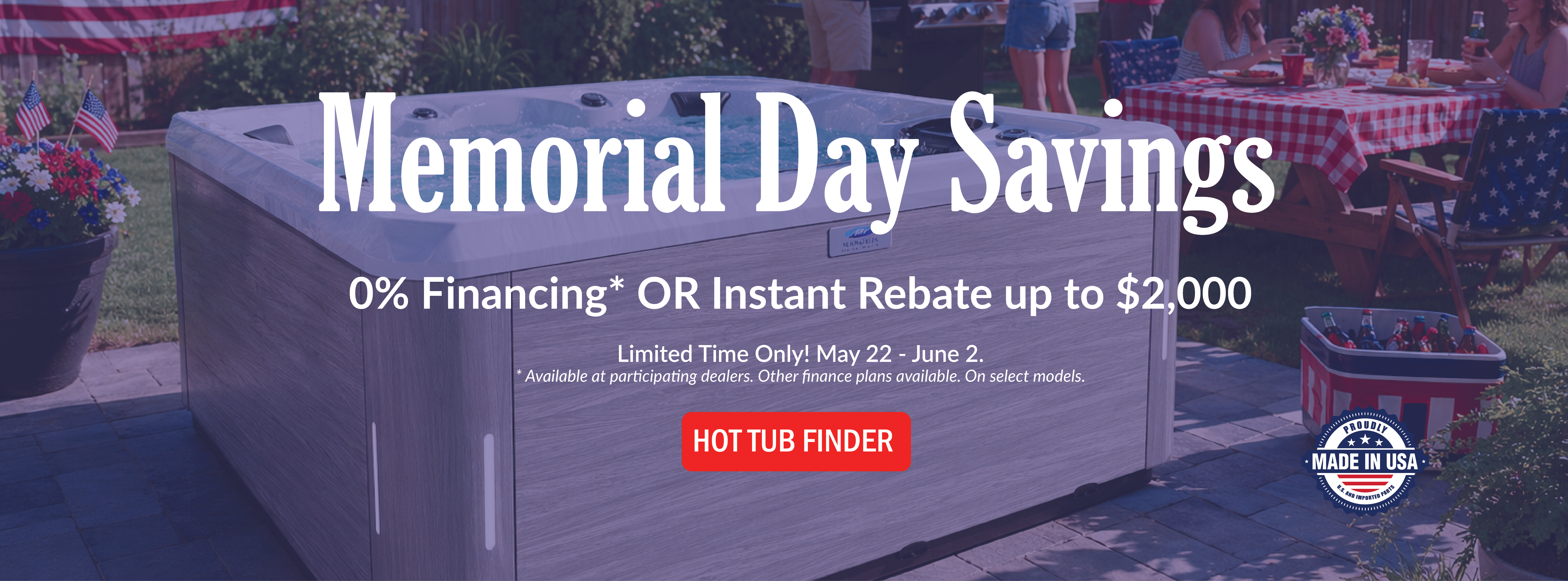 Memorial Day Savings